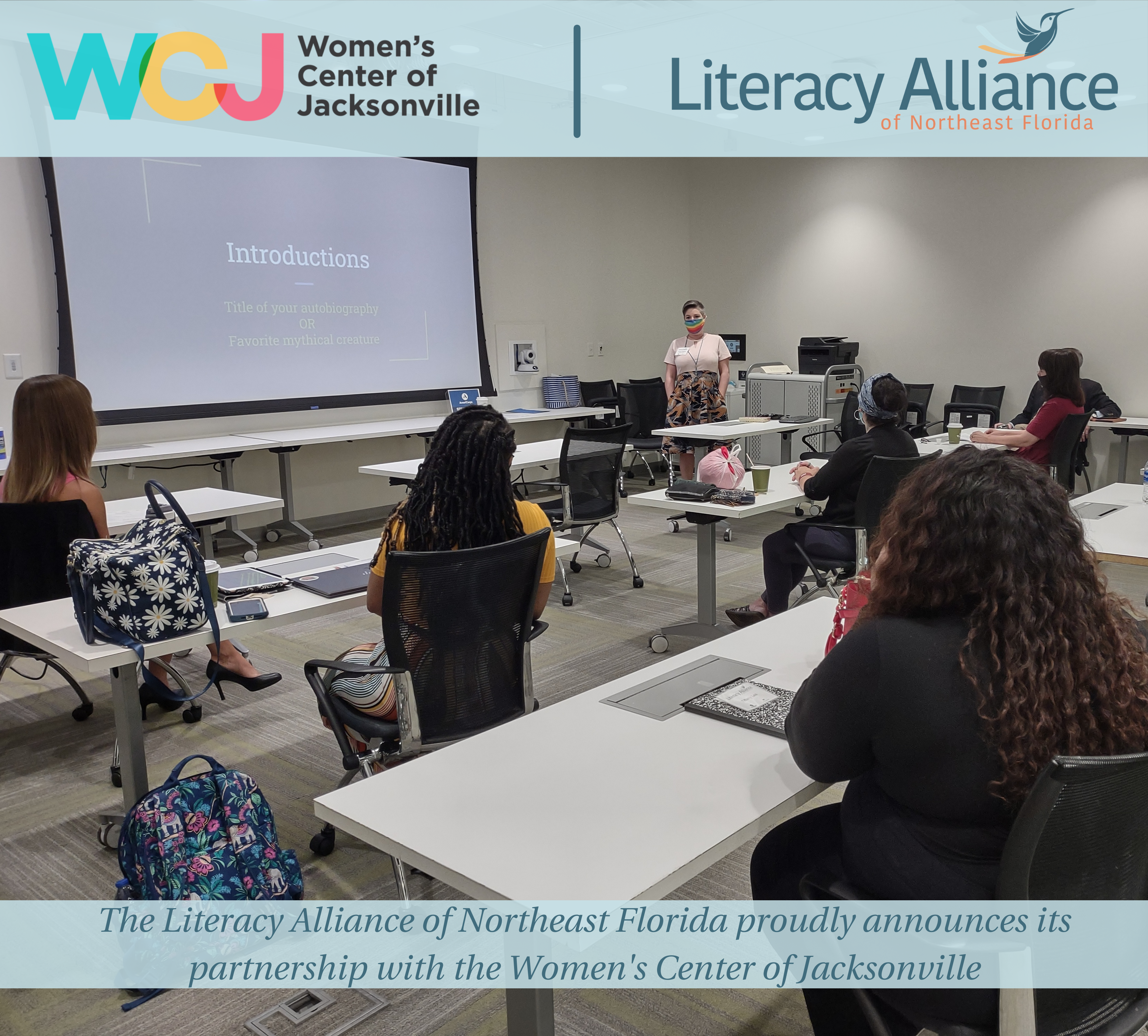 The Women’s Center of Jacksonville Partners with the Literacy Alliance